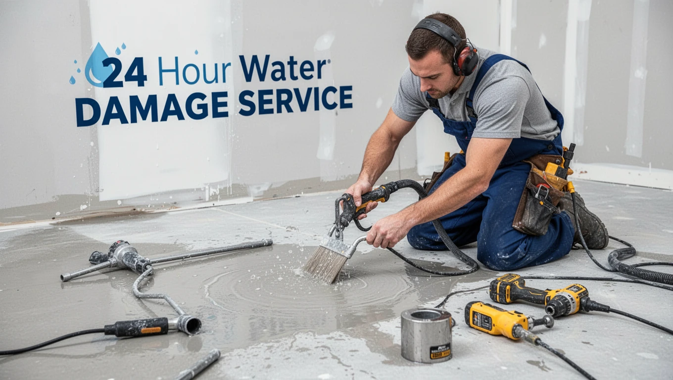 24 Hour Water Damage Service